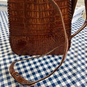 Vintage alligator bag smaller size